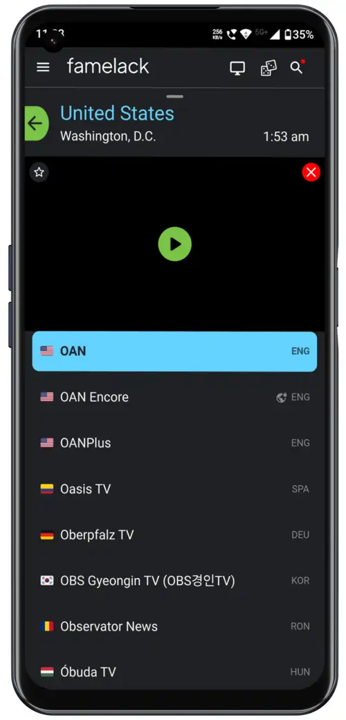 Famelack Official APP | Watch Live TV & Sports (2026) Famelack Overview 5