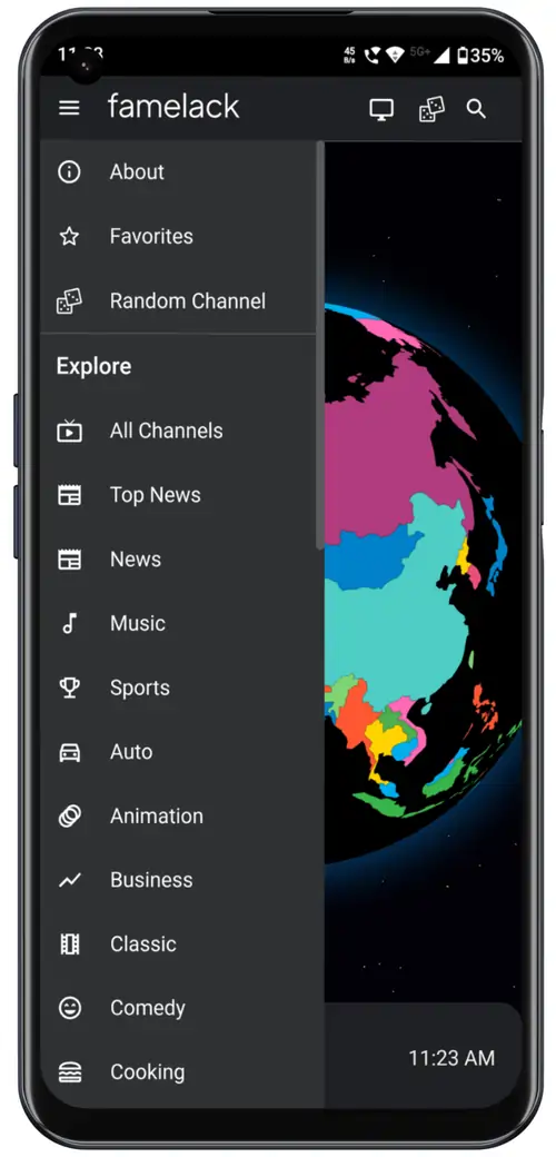 Famelack Official APP | Watch Live TV & Sports (2026) Famelack Overview